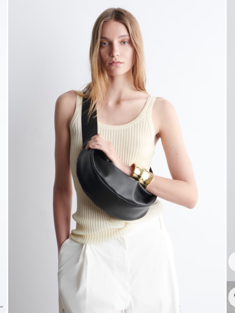 Cos Leather Crossbody Bag